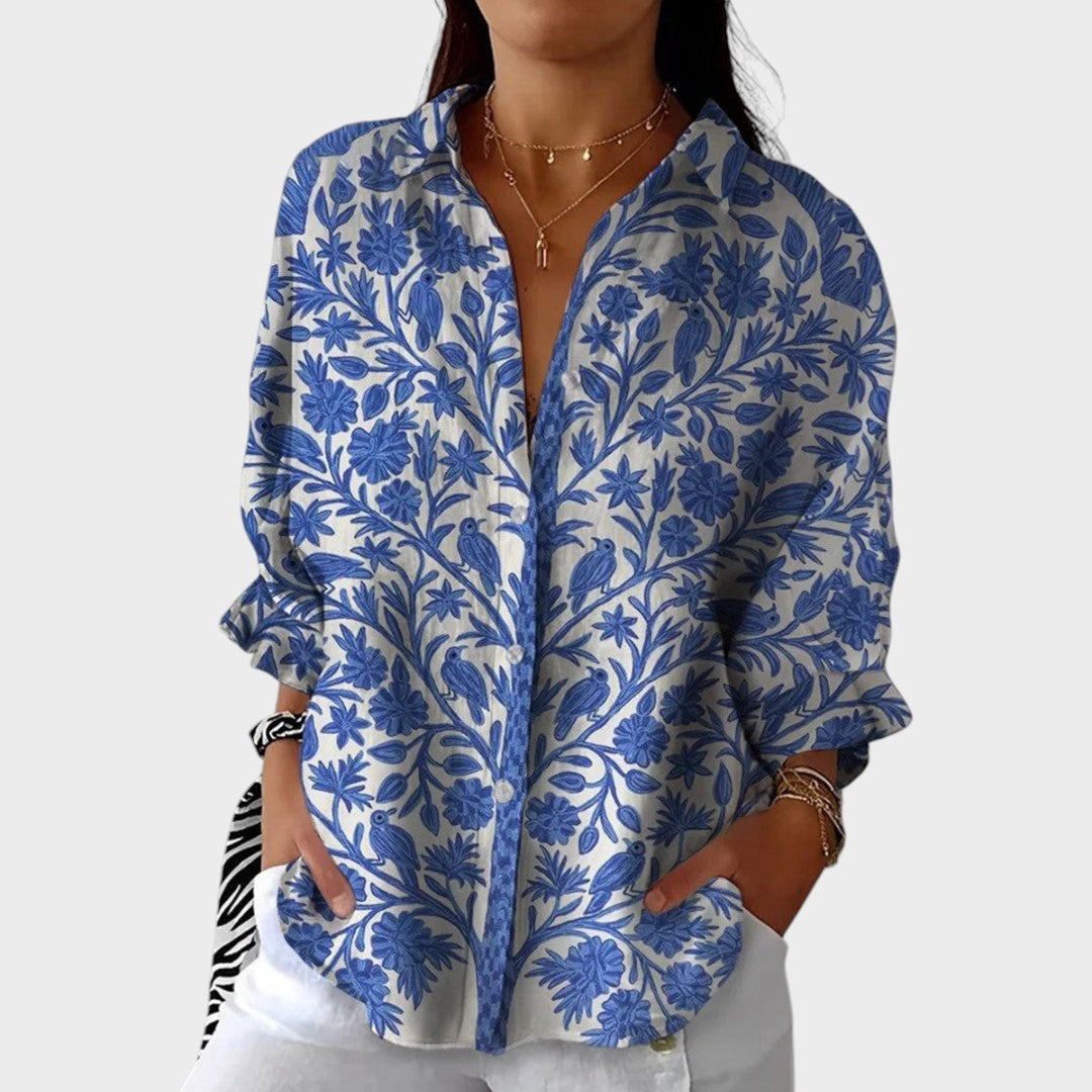 Vivienne | Blumenmuster Bluse