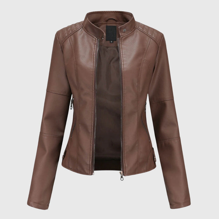 Gerburg - Elegante Lederjacke für Frauen