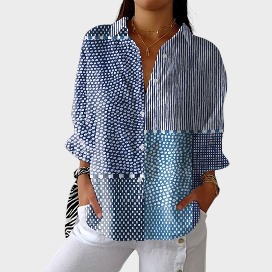 Pamela | Bedruckte Bluse
