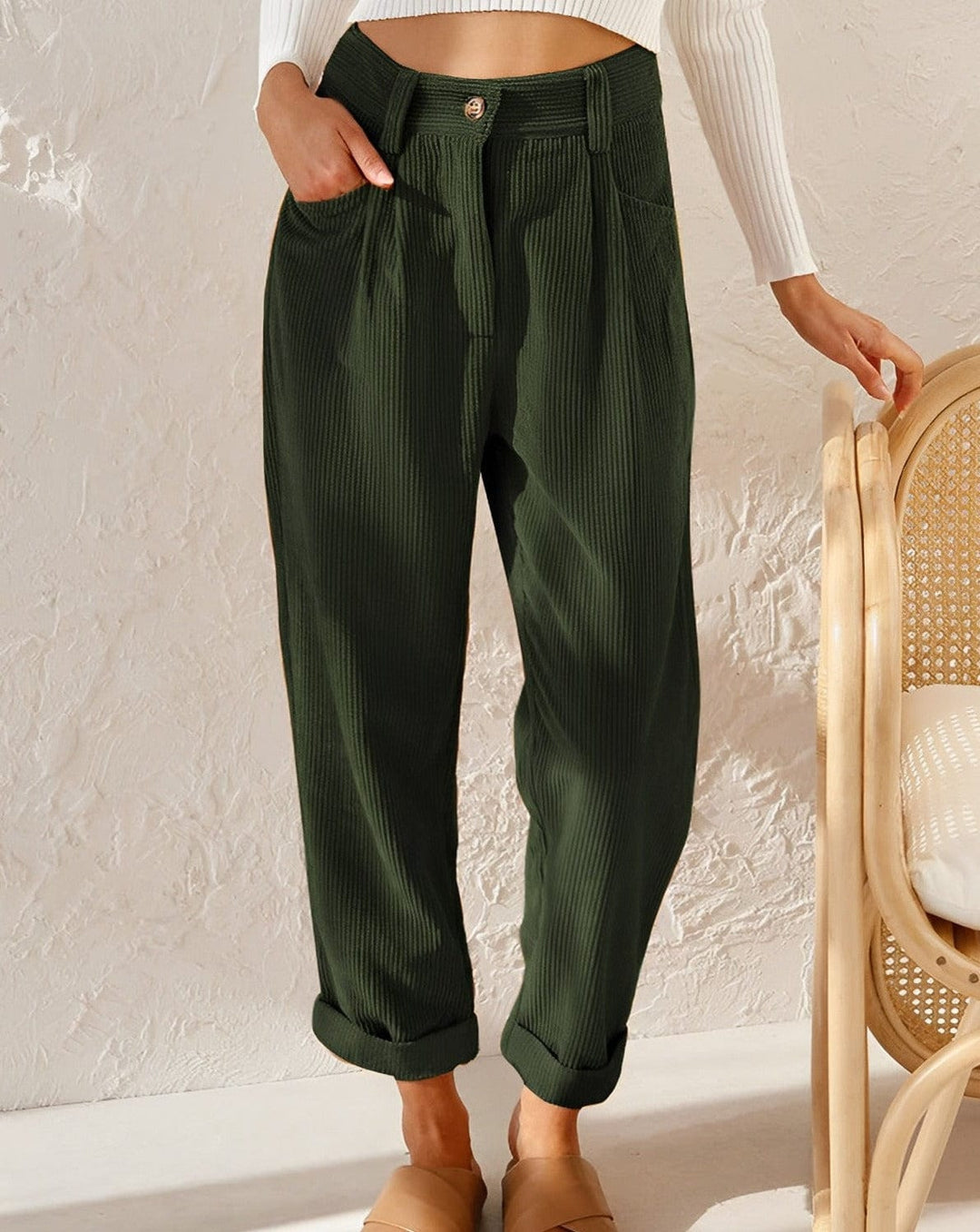 Anneliese | Sommerhose in warmen Tönen für Damen