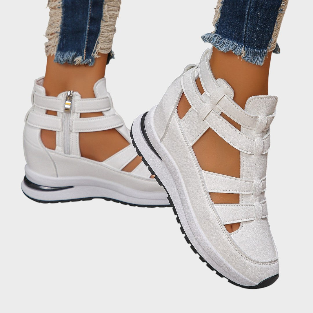 Isabel | Elegante Sandalen mit seitlichem Reißverschluss