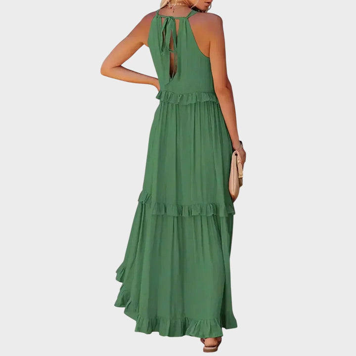 Landry | Ärmelloses Kleid mit Rüschendetails