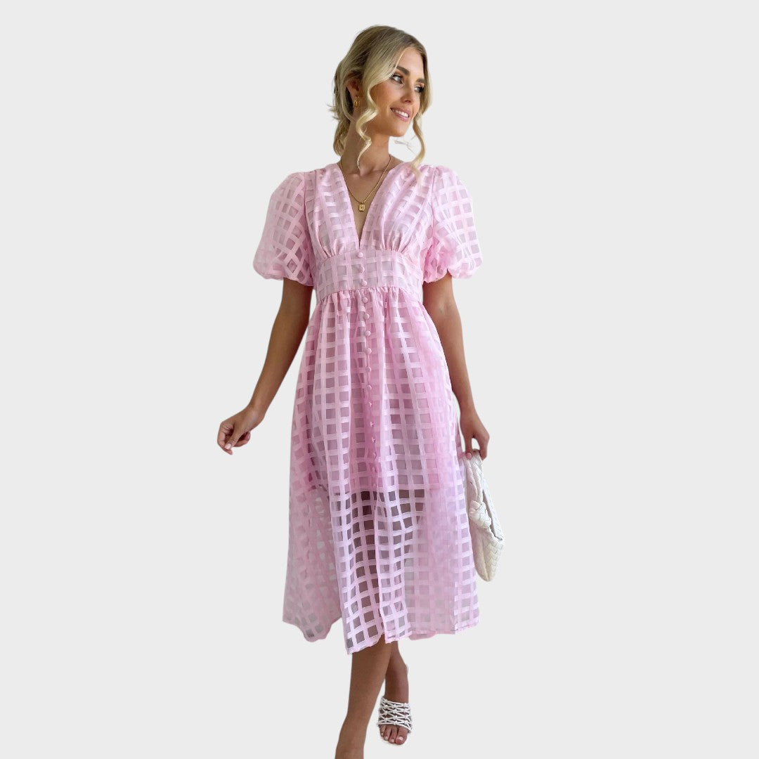 Julia | Spitzenkleid mit Glockenärmeln