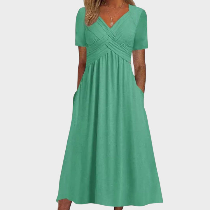 Eva | Lässiges Midi-Kleid