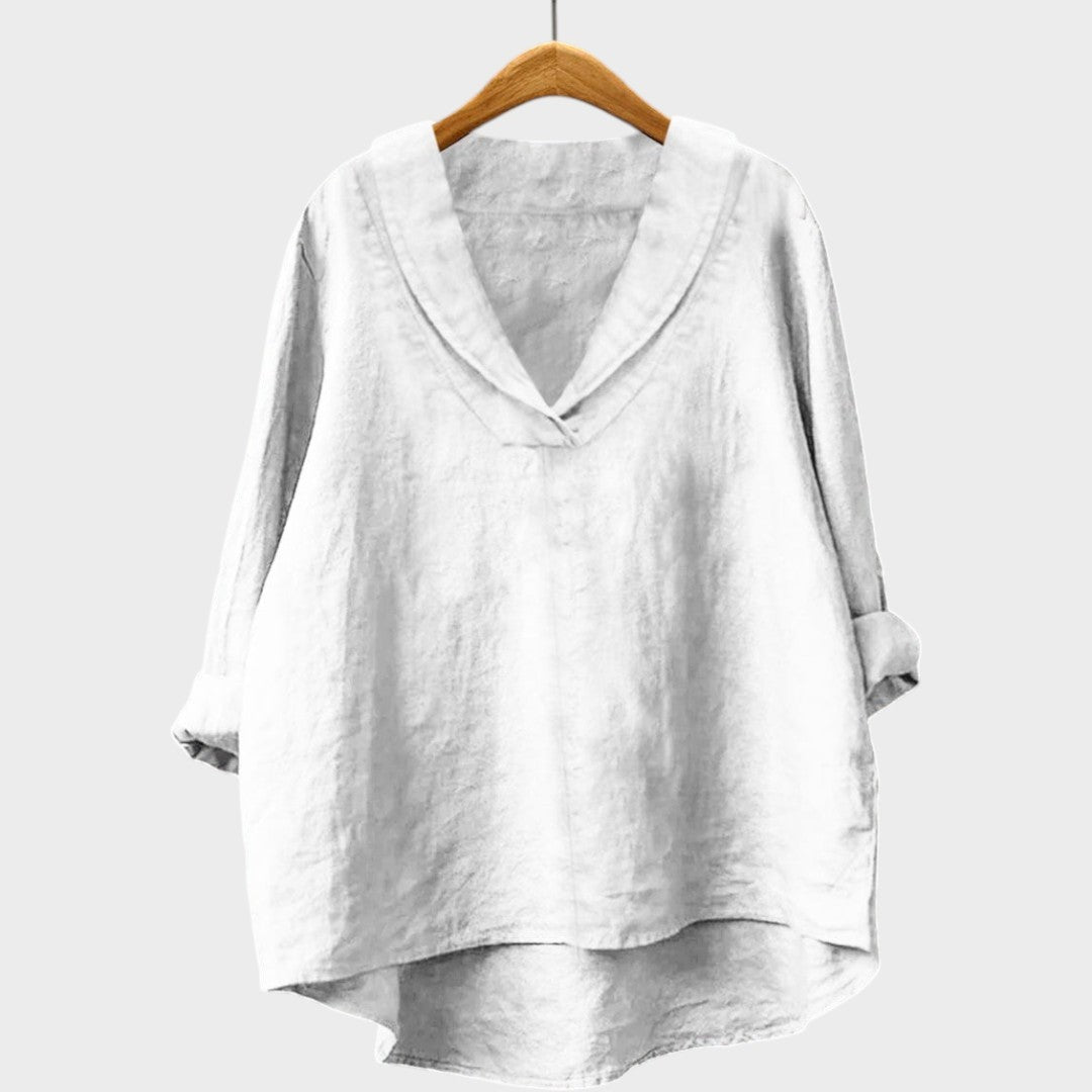 Evelyn | Elegante, luftige Sommerbluse