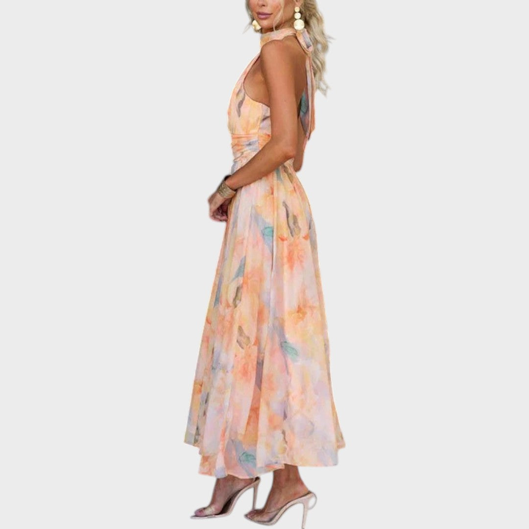 Elsie | Elegantes Rückenfreies Kleid