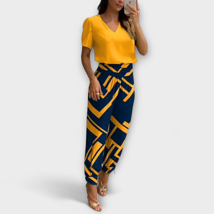 Irmelin | Elegantes Set mit Top und Hose