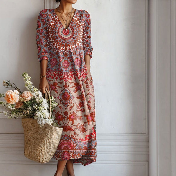 Amelie | Frisches Boho-Kleid