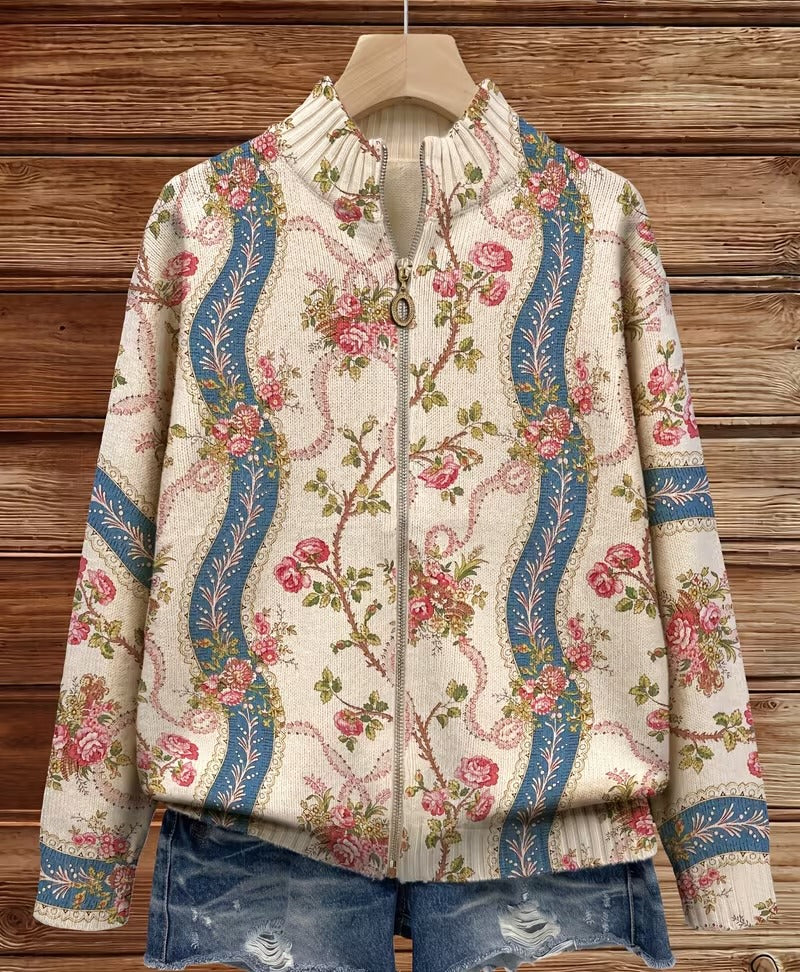 Eulalia™ | Kletterrose Band Cardigan