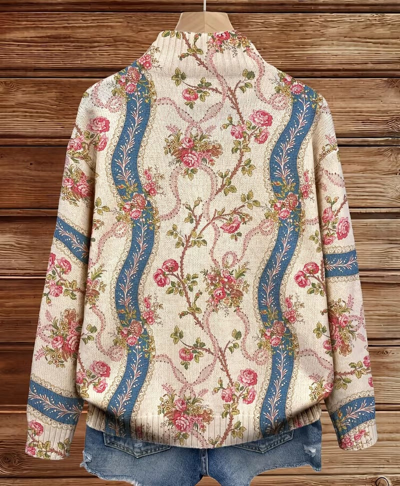 Eulalia™ | Kletterrose Band Cardigan