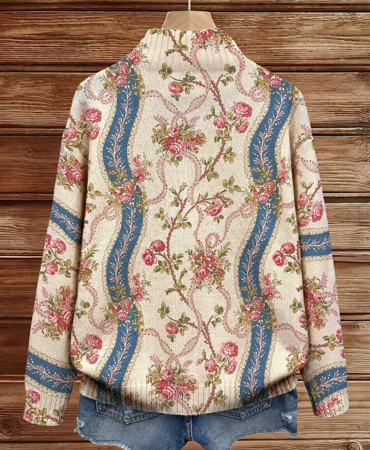 Eulalia™ | Kletterrose Band Cardigan