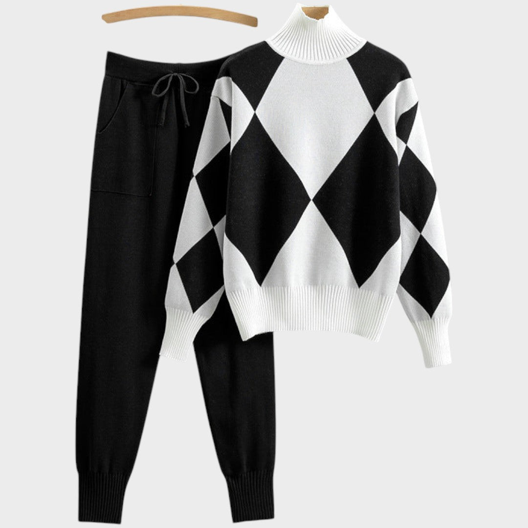 Mannu | Set aus leichtem Pullover und Hose