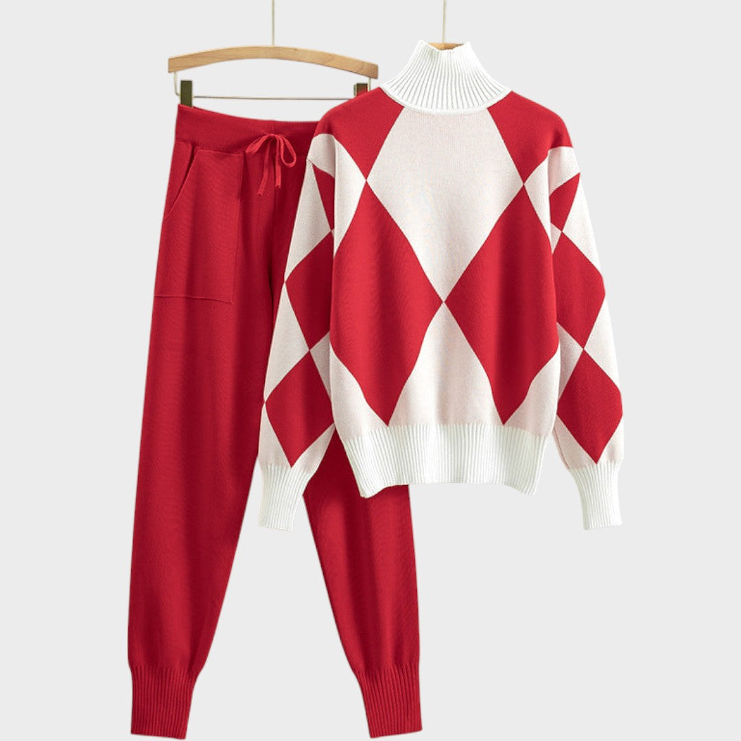 Mannu | Set aus leichtem Pullover und Hose