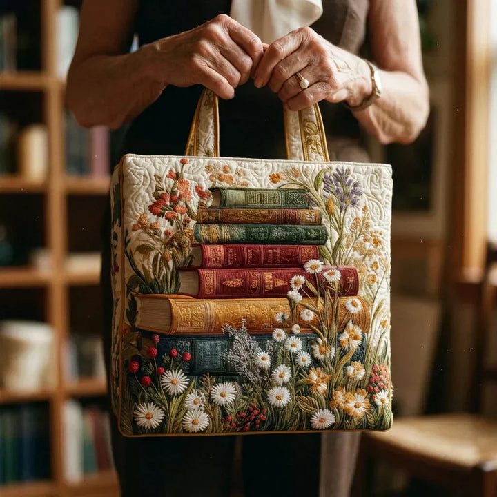 Handgefertigte Tasche | Blumenmuster
