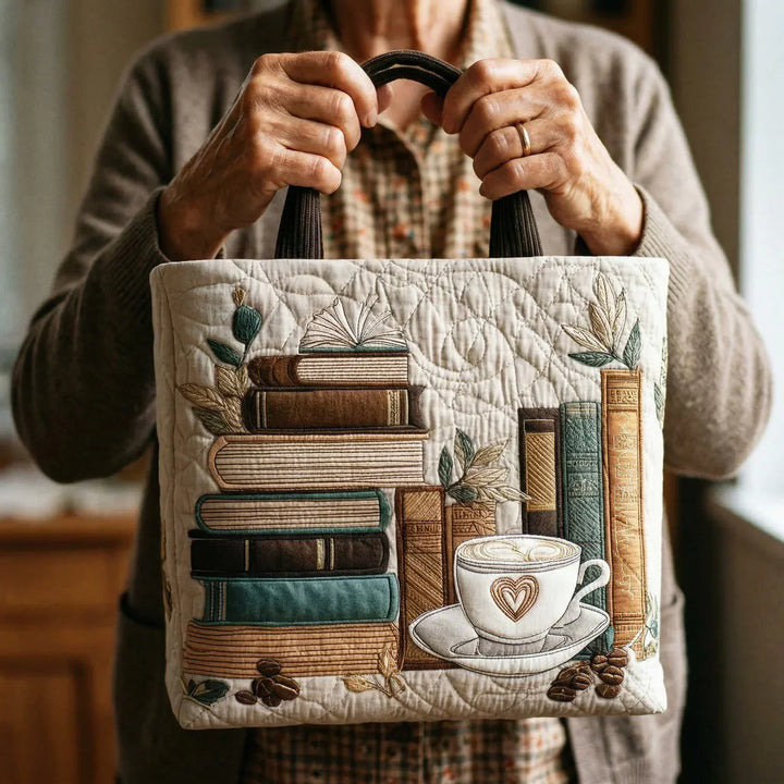 Handgefertigte Tasche | Kaffee Kapitel