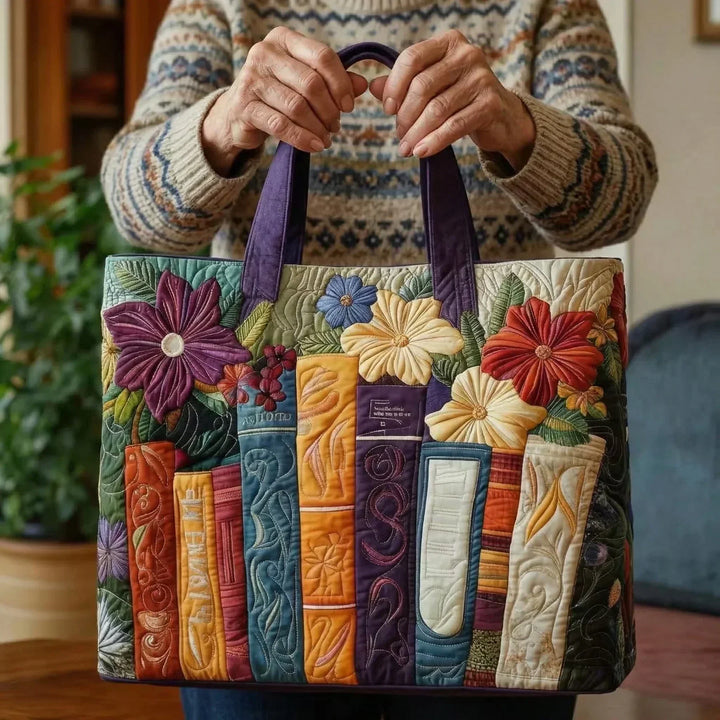 Handgefertigte Tasche | Buchliebhaber