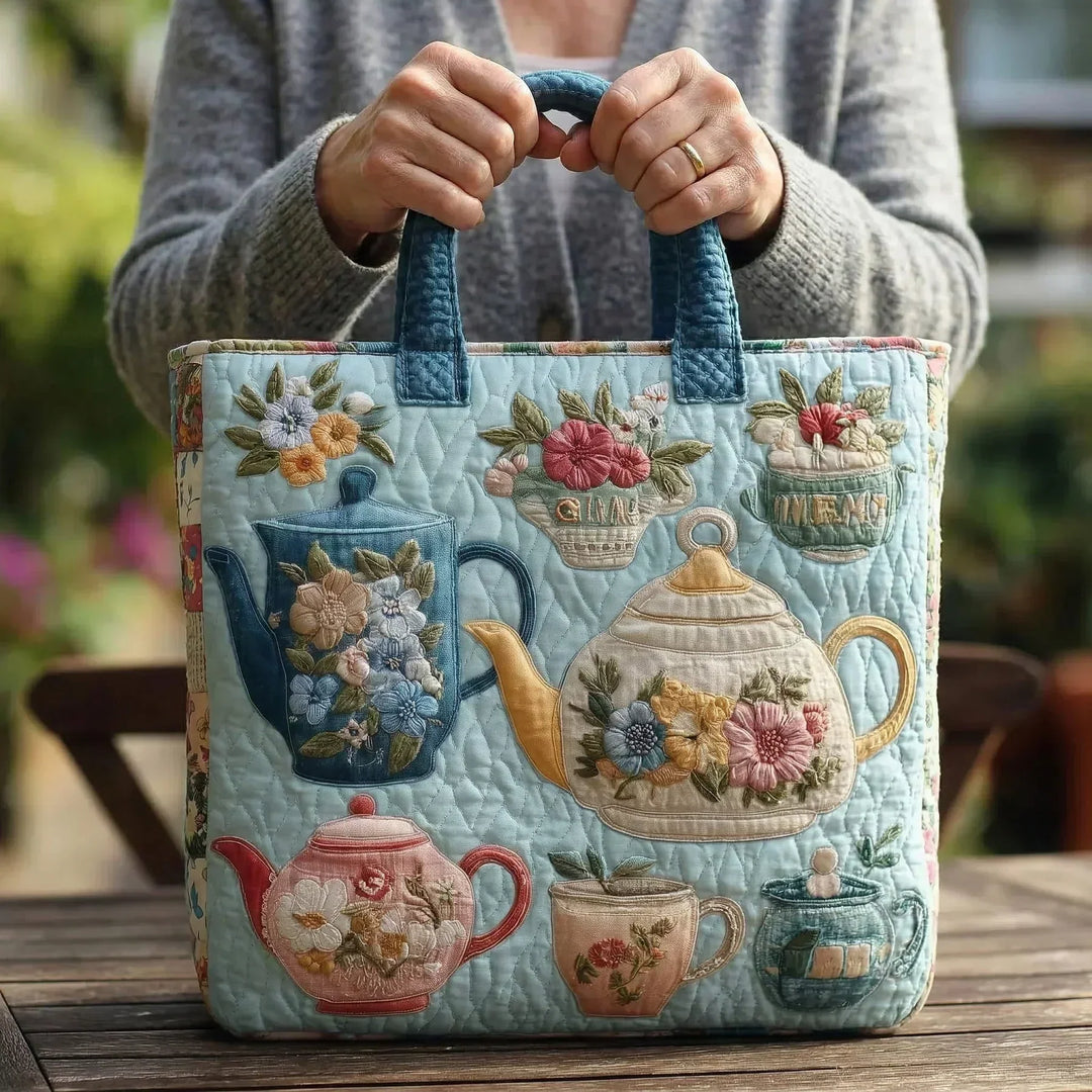 Handgefertigte Tasche | Floral Muster