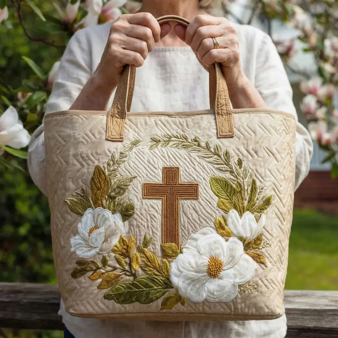 Handgefertigte Tasche | Heiliger Kreuz