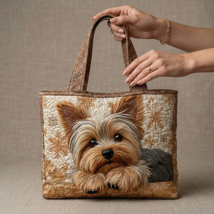 Handgefertigte Tasche | Niedliches Yorkshire