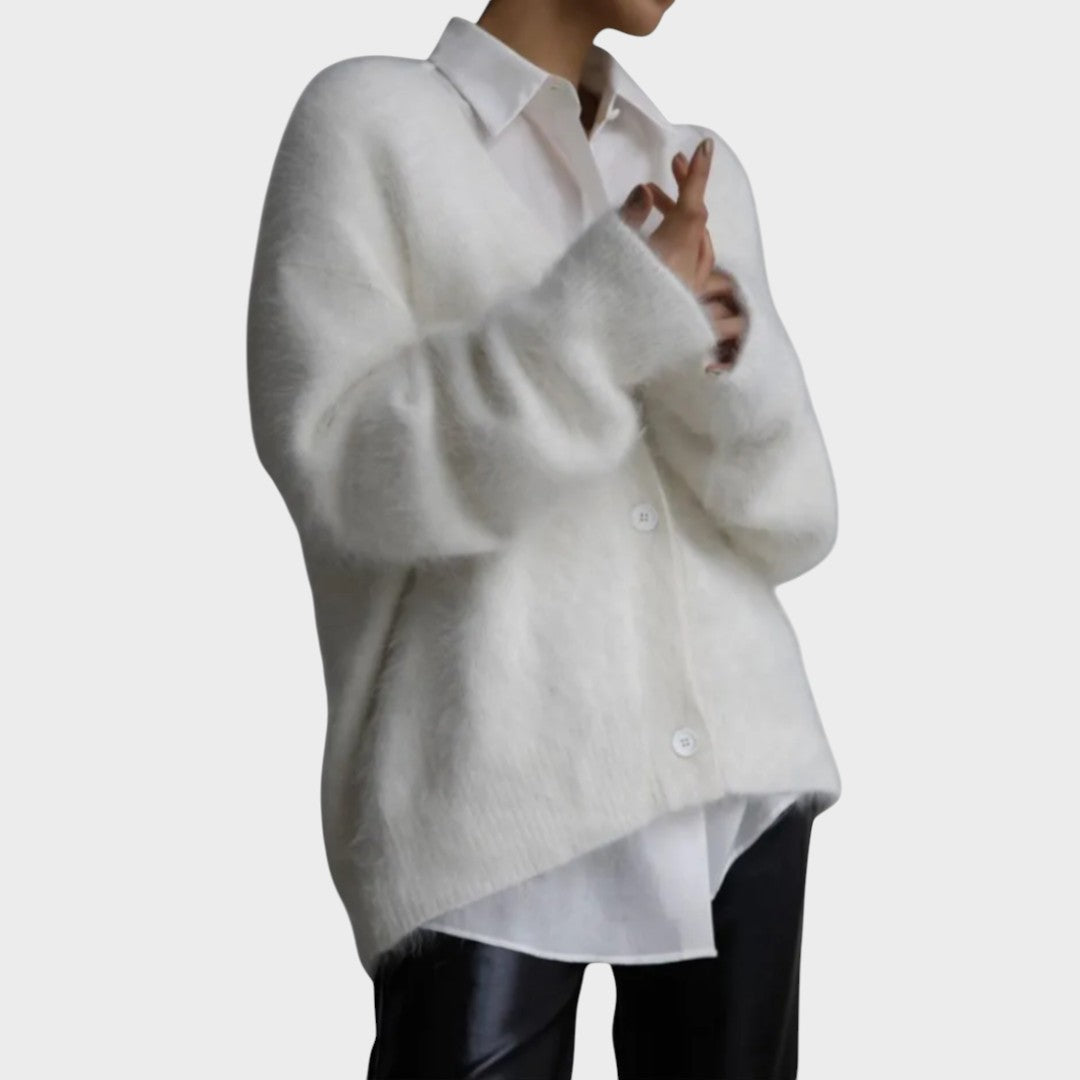 Daniela | Weicher Cashmere-Mix-Cardigan