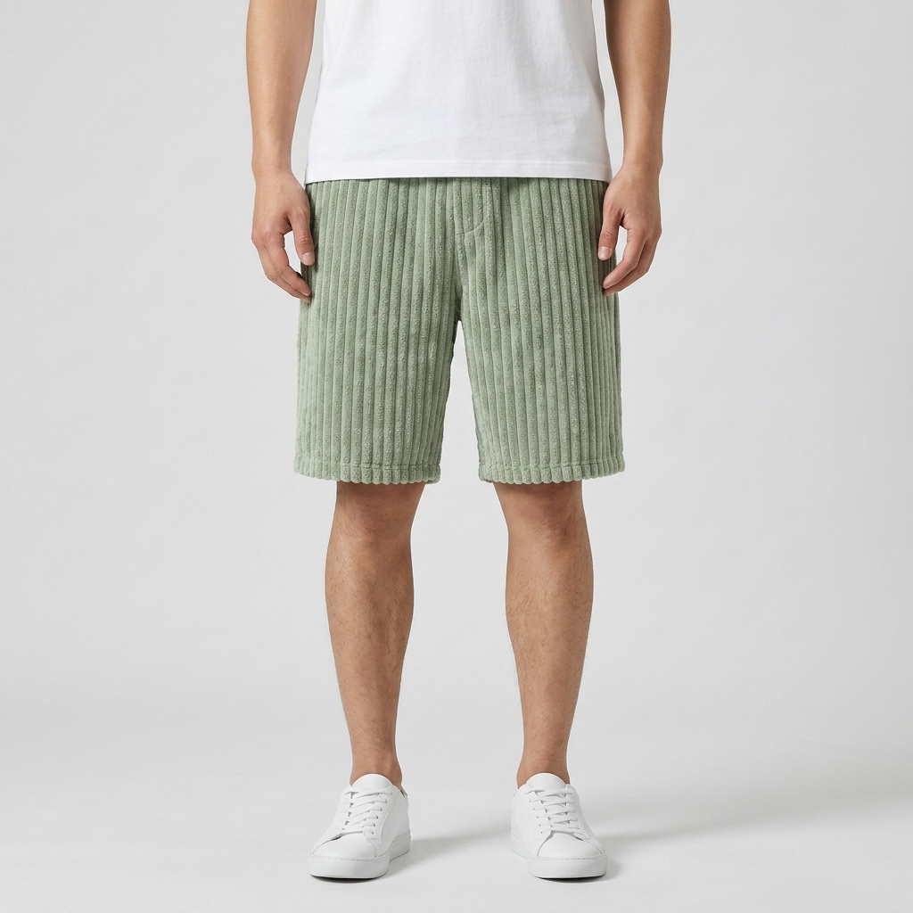 Ignaz™ | Weiche Rippshorts mit Seitentaschen