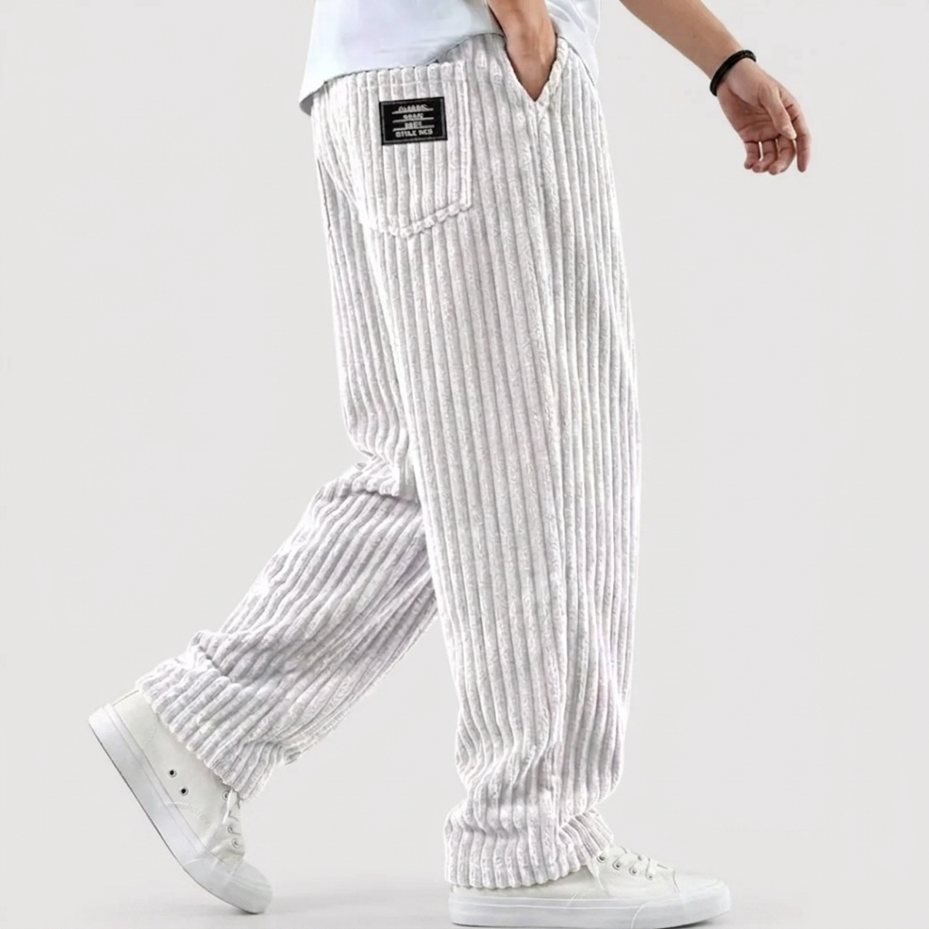 Mario™ | Hose mit weicher gerippter Textur