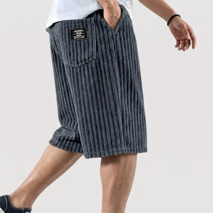 Ignaz™ | Weiche Rippshorts mit Seitentaschen