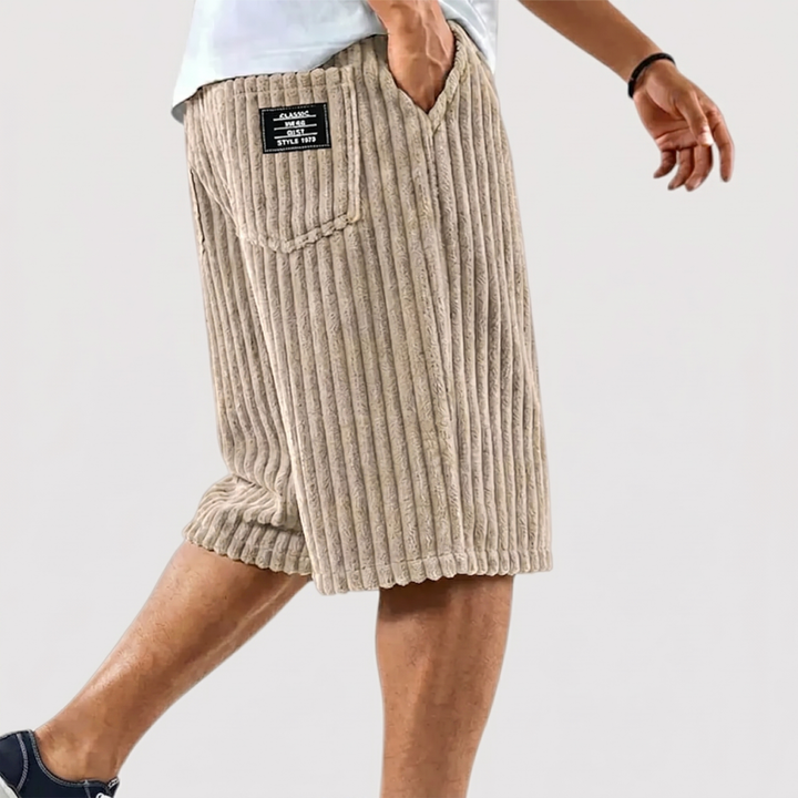 Ignaz™ | Weiche Rippshorts mit Seitentaschen