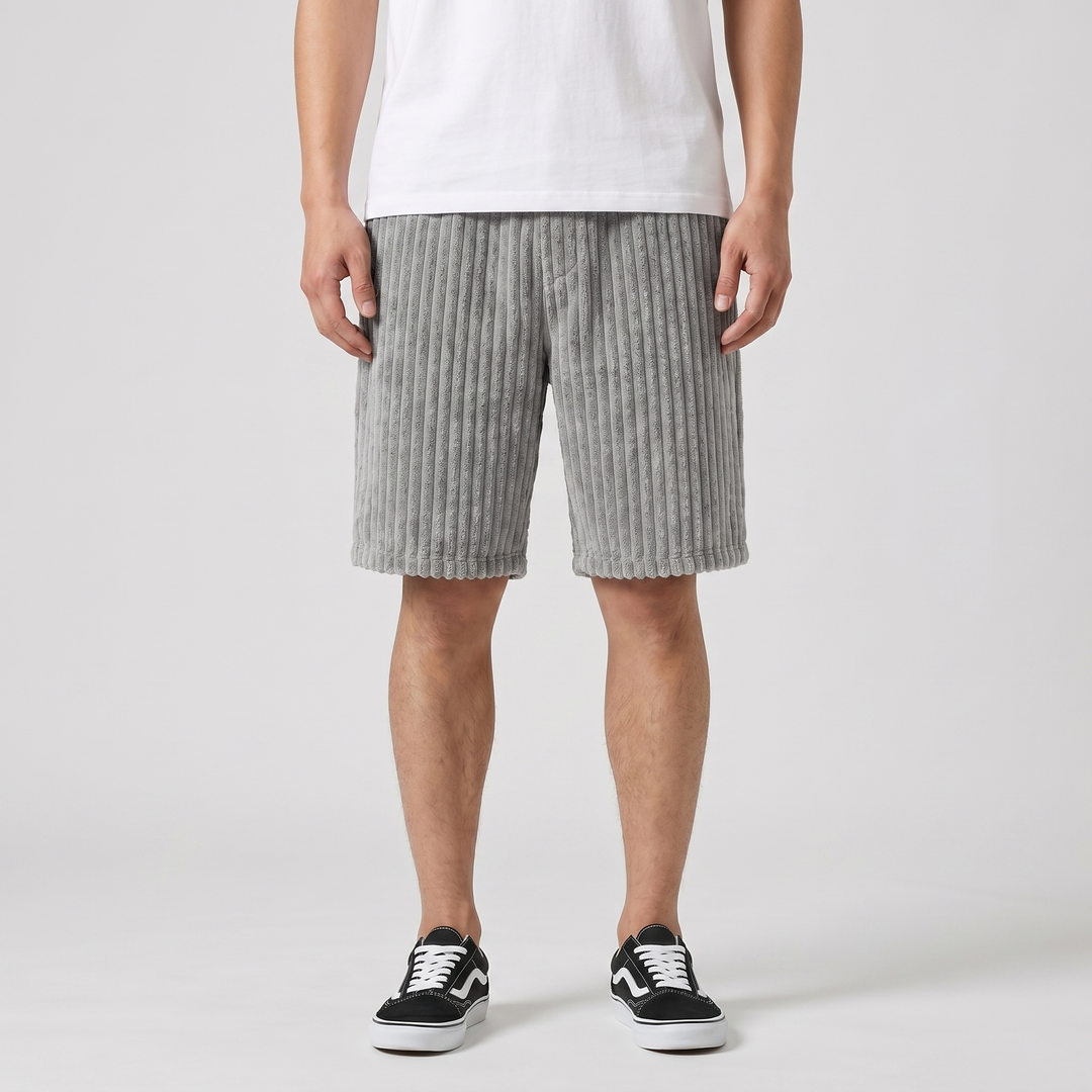 Ignaz™ | Weiche Rippshorts mit Seitentaschen