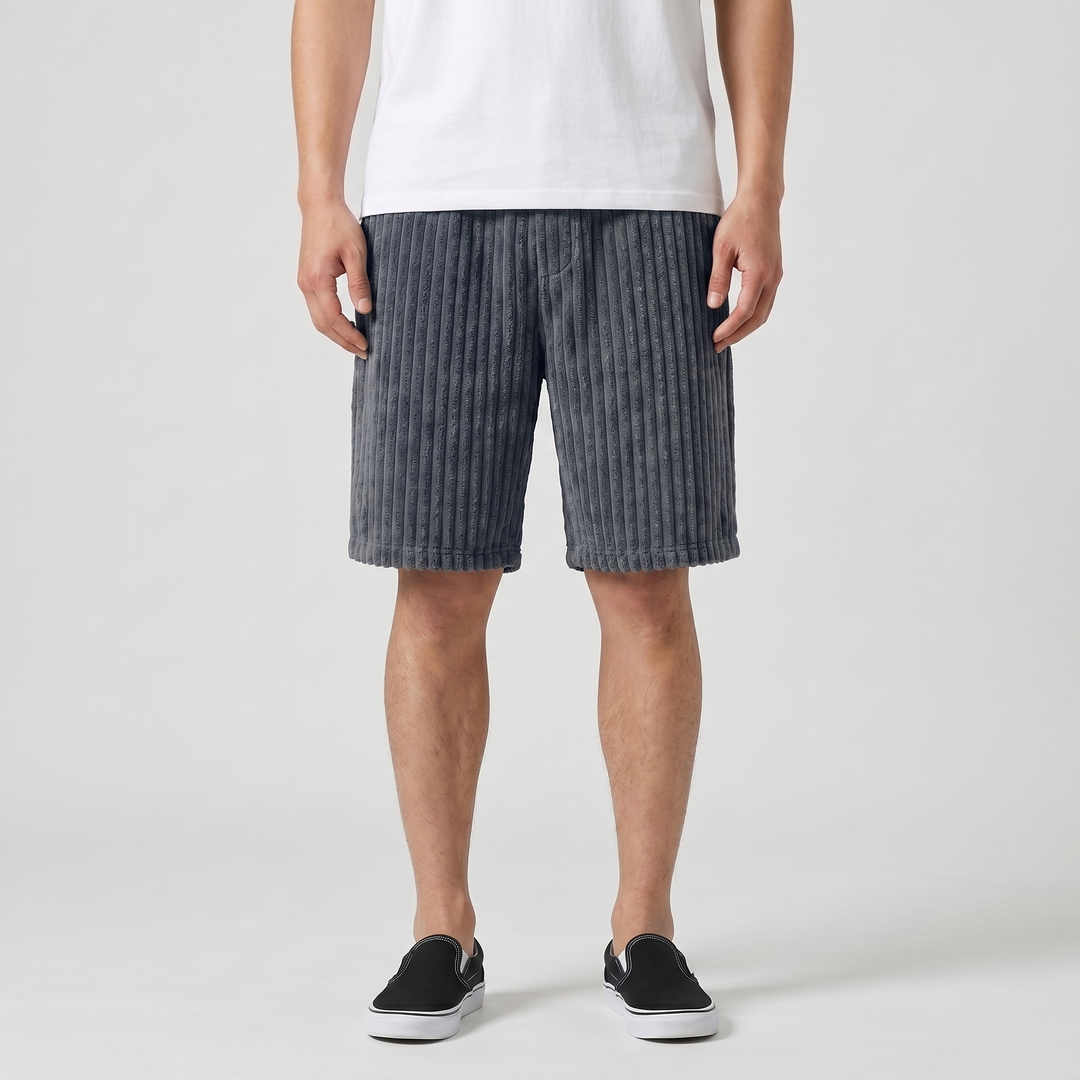 Ignaz™ | Weiche Rippshorts mit Seitentaschen