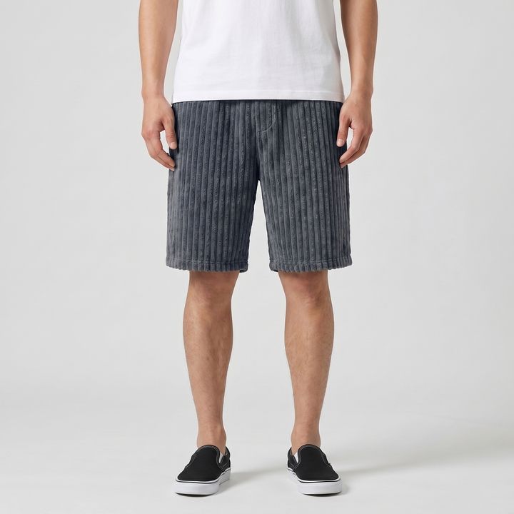 Ignaz™ | Weiche Rippshorts mit Seitentaschen