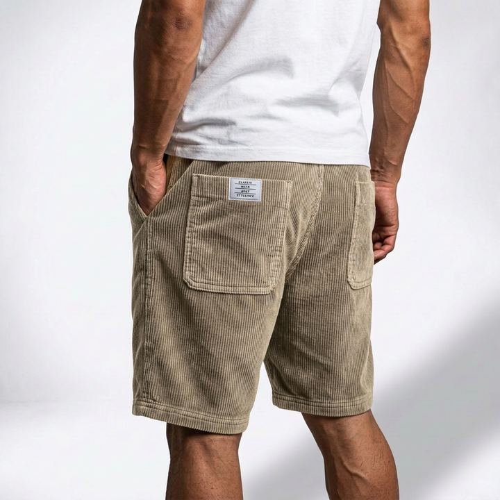 Hartmut™ | Leichte Rippshorts mit Tunnelzug