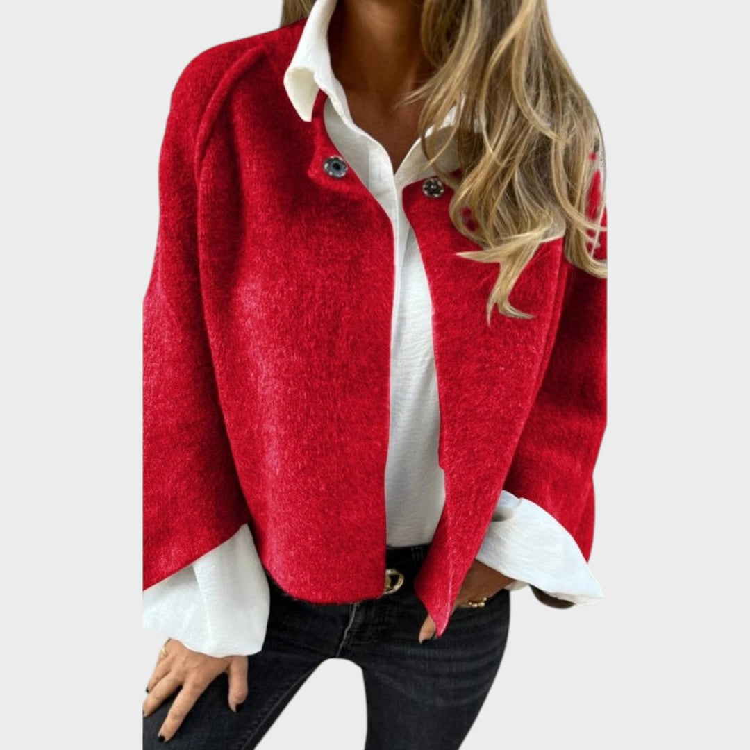 Cecília | Kurze Jacke mit Glockenärmeln