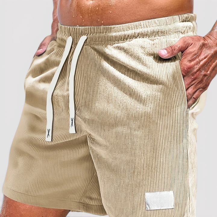 Jens™ | Lässige Shorts mit weicher Struktur