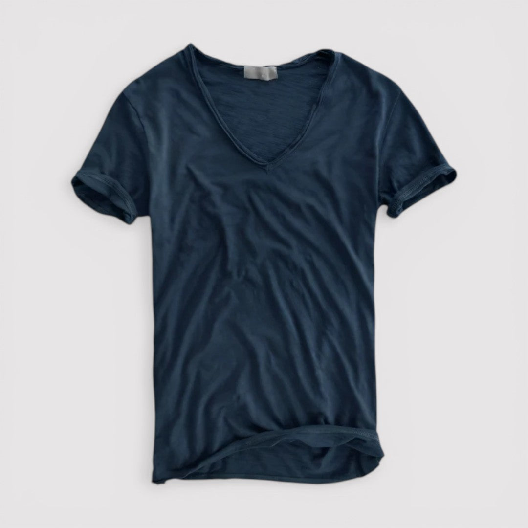Niels™ | T-Shirt mit V-Ausschnitt