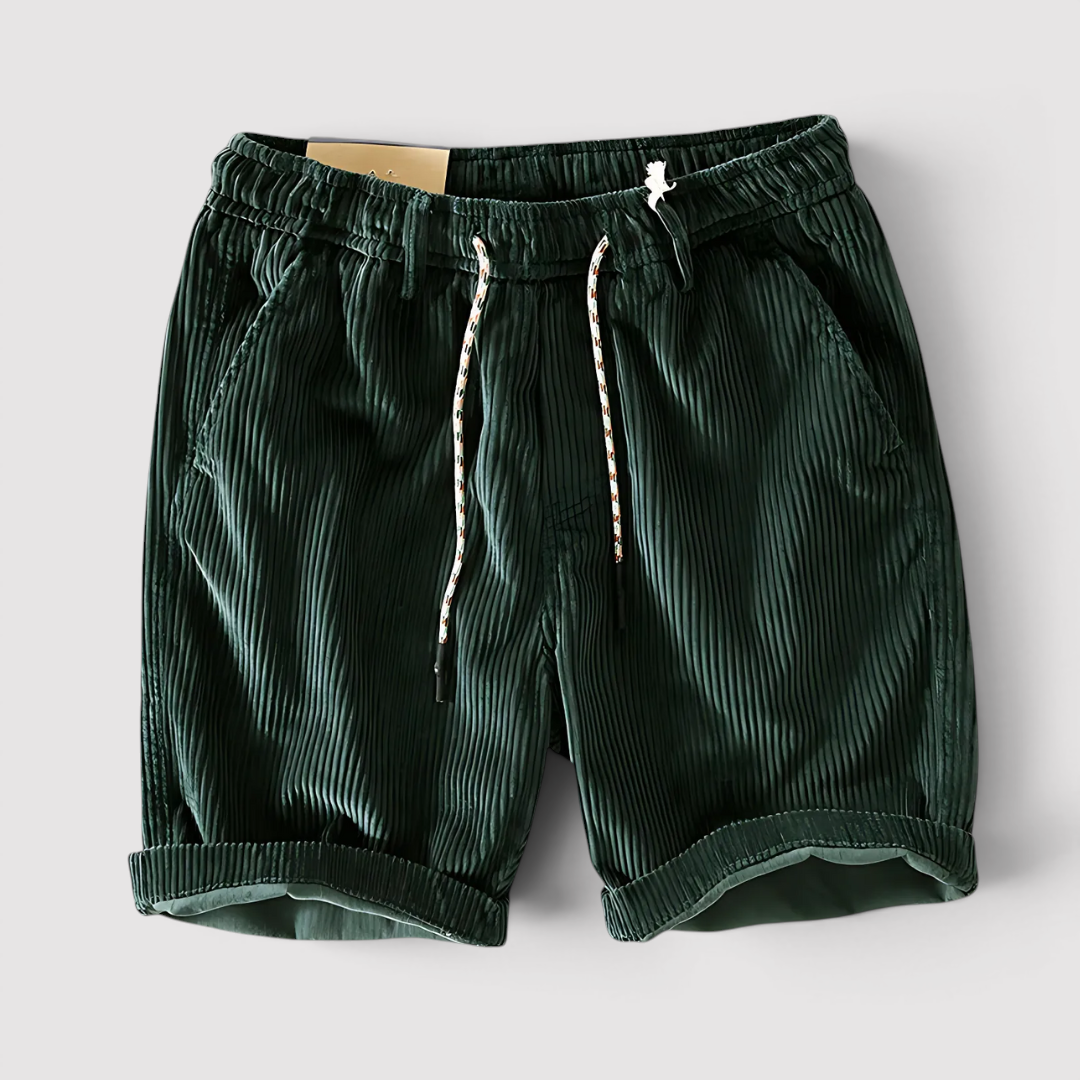 Ferdinand™ | Fein gerippte Shorts mit Tunnelzug