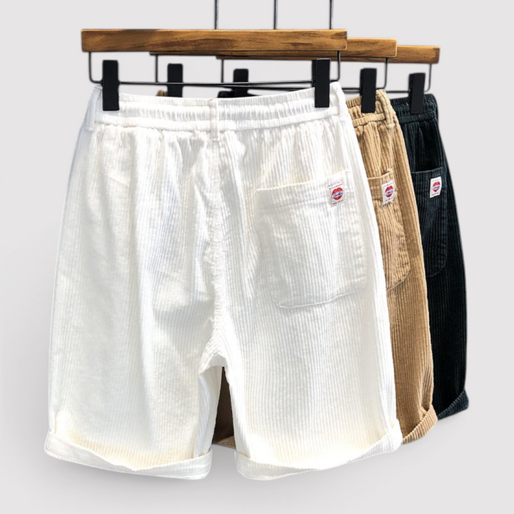 Ferdinand™ | Fein gerippte Shorts mit Tunnelzug