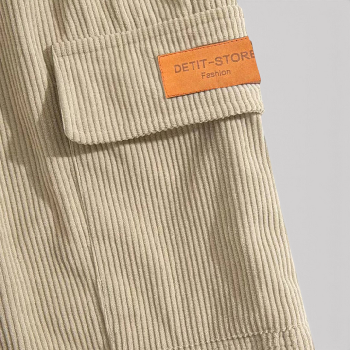 Carlo™ | Leichte Shorts mit Rippstruktur