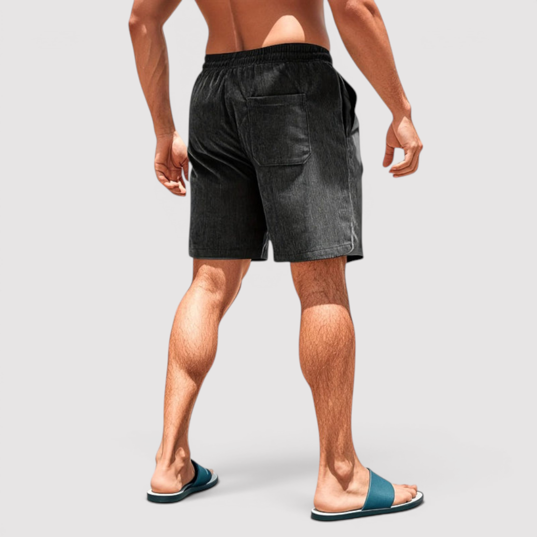 Jens™ | Lässige Shorts mit weicher Struktur