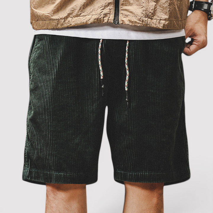Ferdinand™ | Fein gerippte Shorts mit Tunnelzug