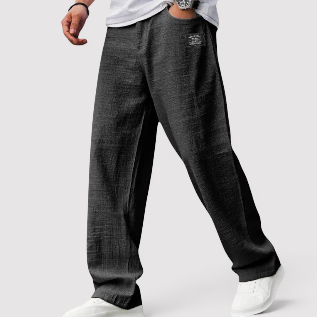 Meinhard™ | Leichte Relaxed-Hose mit weichem Fall