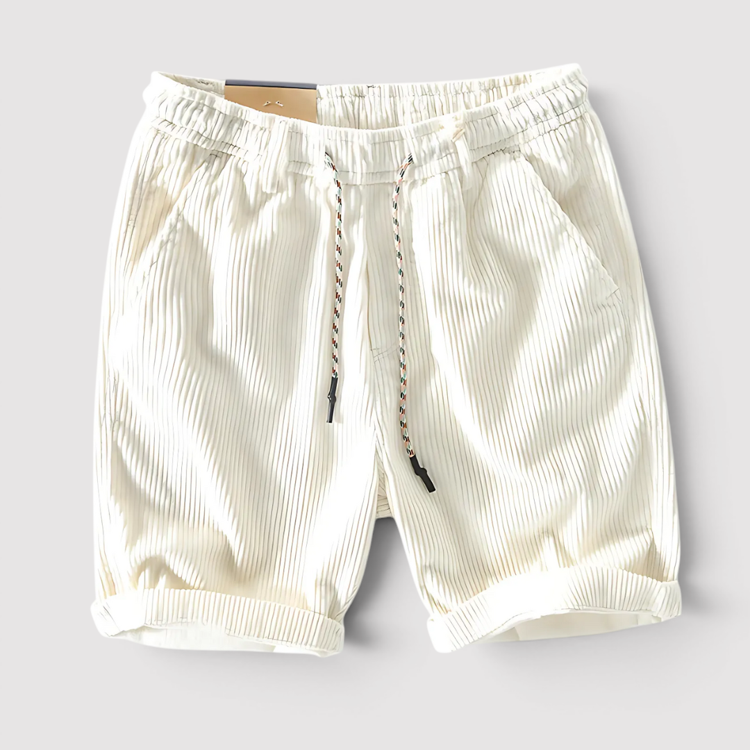 Ferdinand™ | Fein gerippte Shorts mit Tunnelzug
