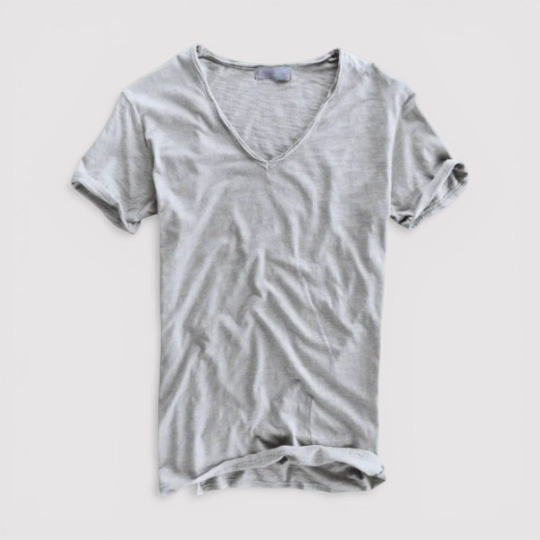Niels™ | T-Shirt mit V-Ausschnitt