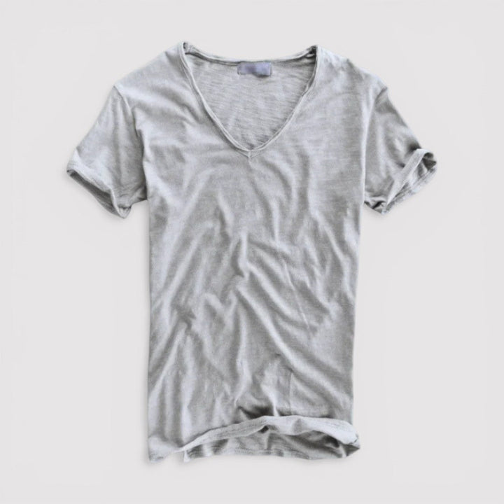 Niels™ | T-Shirt mit V-Ausschnitt