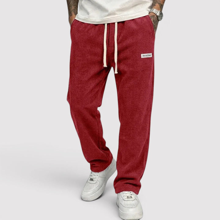 Enno™ | Weiche Hose mit gerippter Struktur