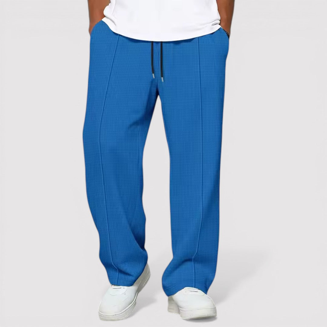 Lars™ | Bequeme Hose mit Waffelstruktur