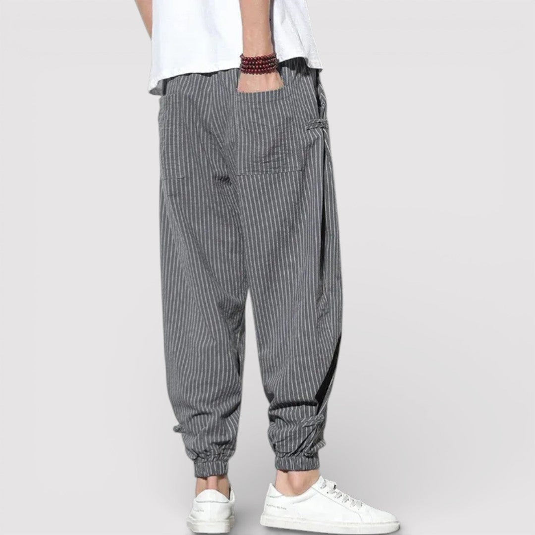 Tassilo™ | Gestreifte Hose mit lockerer Passform