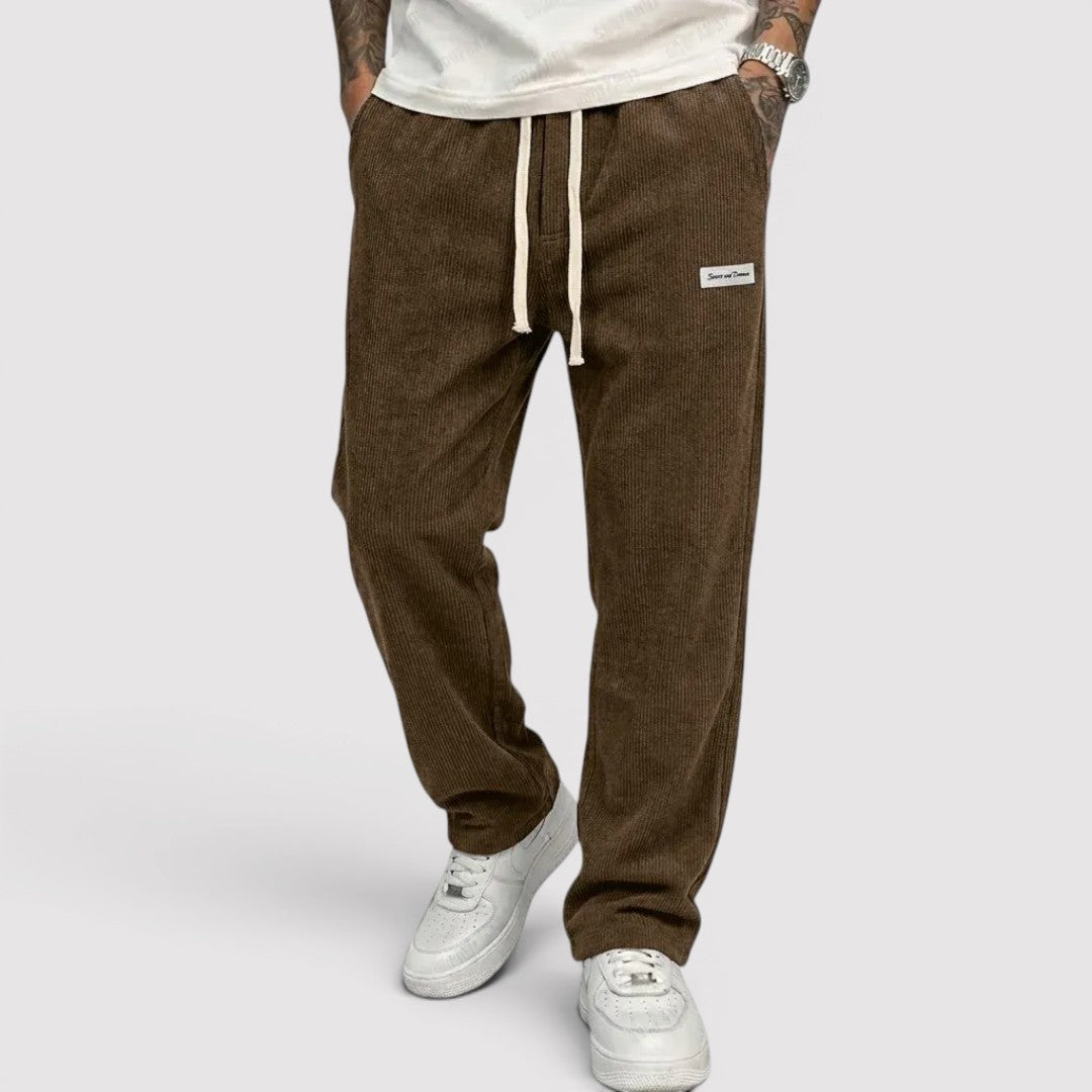 Enno™ | Weiche Hose mit gerippter Struktur