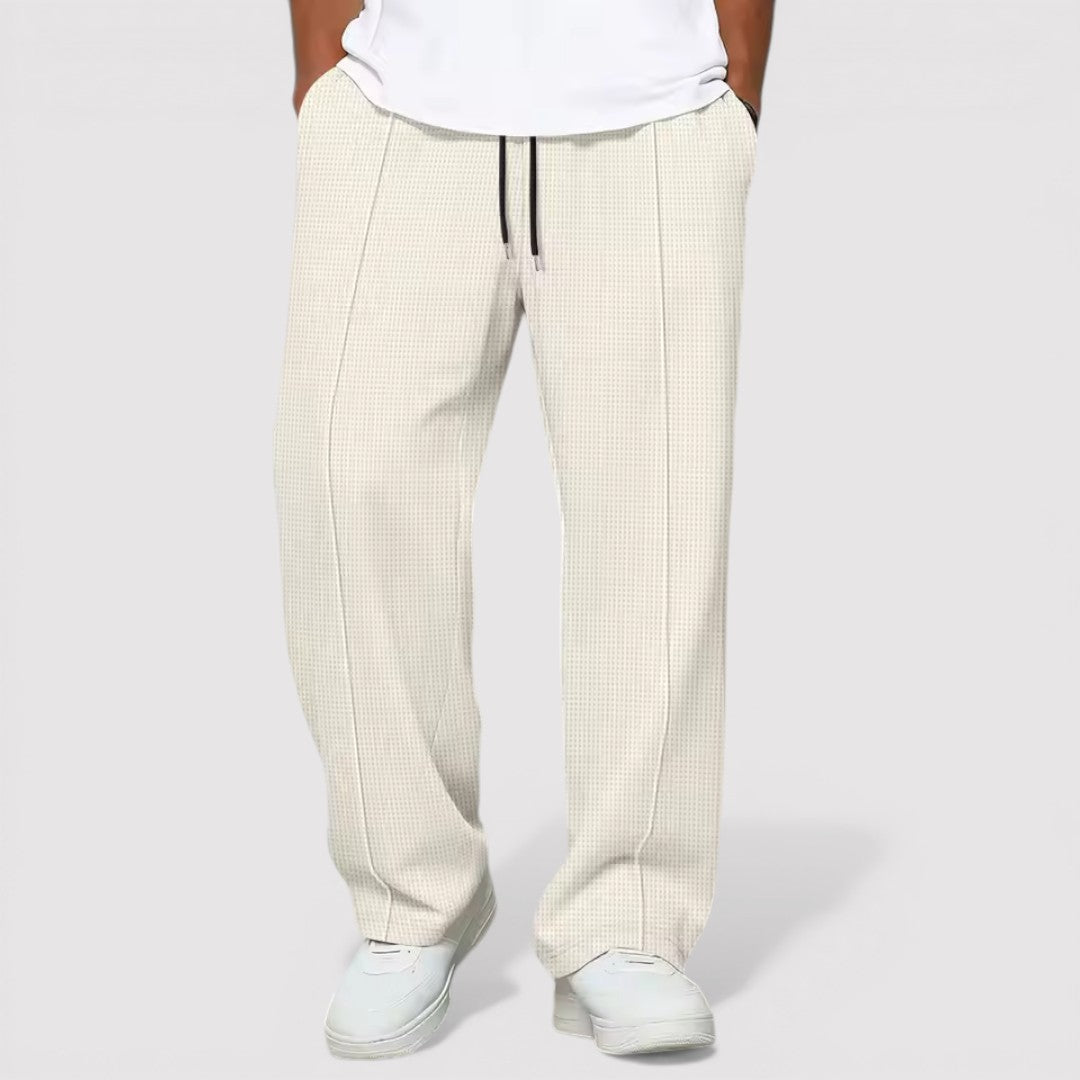 Lars™ | Bequeme Hose mit Waffelstruktur