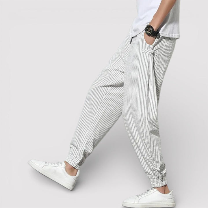 Tassilo™ | Gestreifte Hose mit lockerer Passform